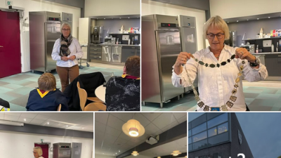 Besøg hos borgmesteren